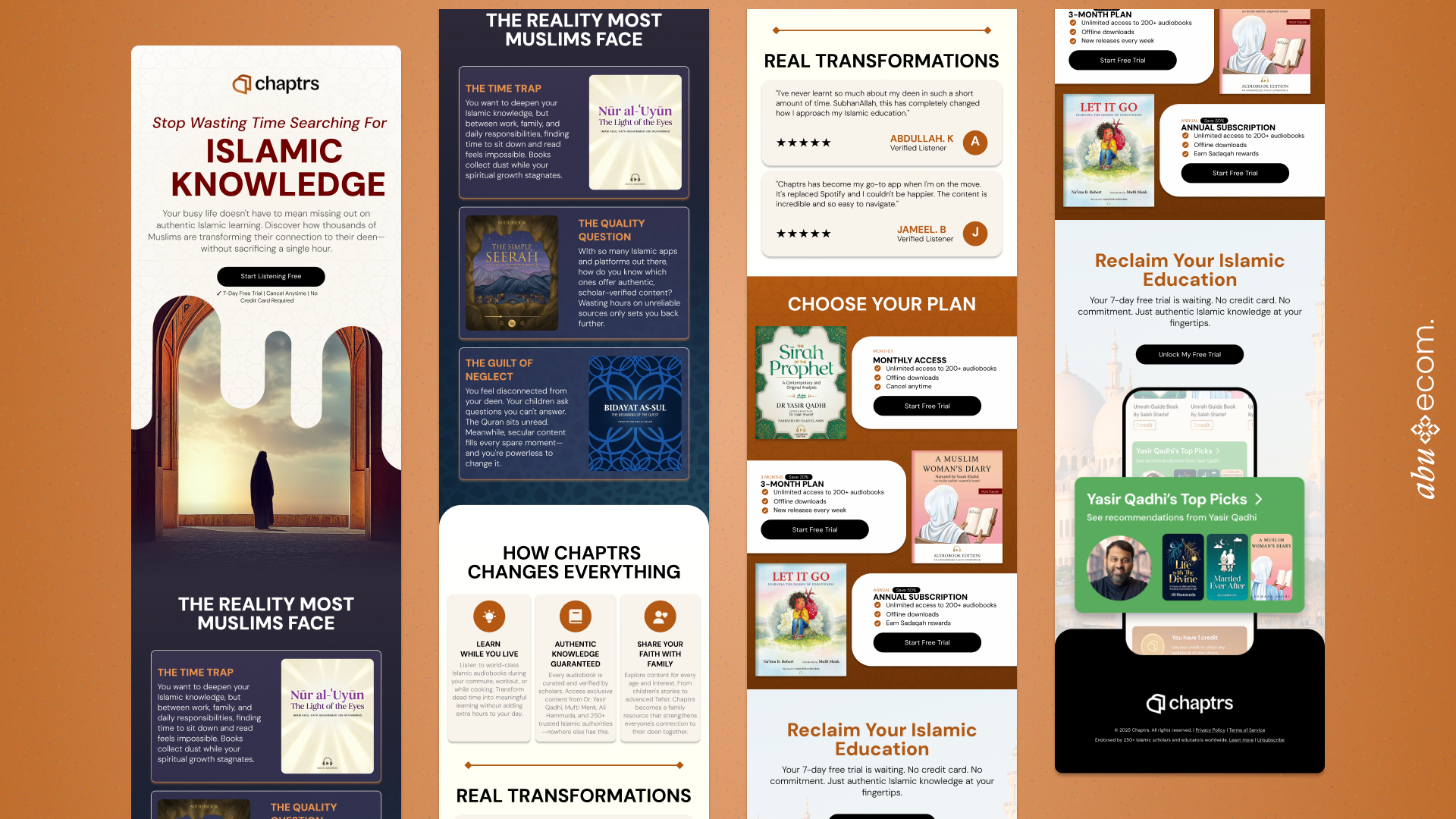 Email design example