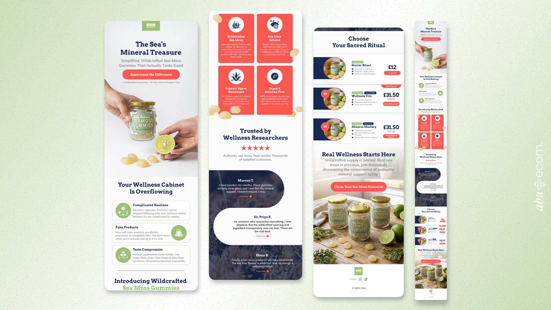 Email design example